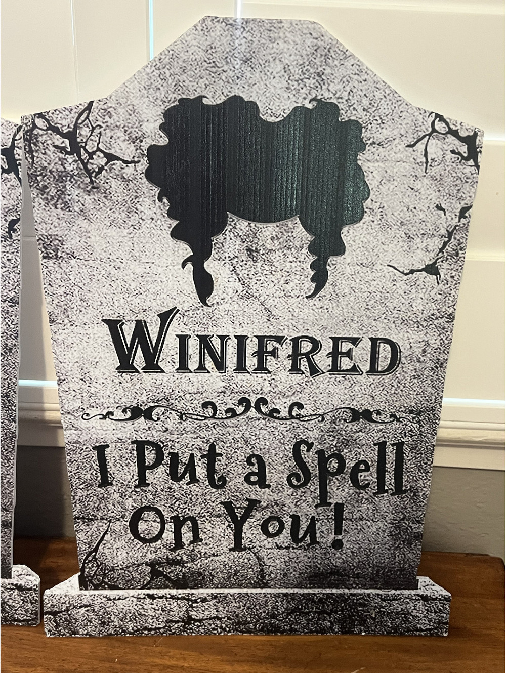 Hocus Pocus Inspired Tombstone Yard Signs Set of 4 Sanderson Sisters Halloween